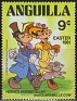 Anguilla 1981 Walt Disney 9 ¢ Multicolor Scott 439. Anguilla 1981 Scott 439 Walt Disney Easter Clarabelle Caw. Uploaded by susofe